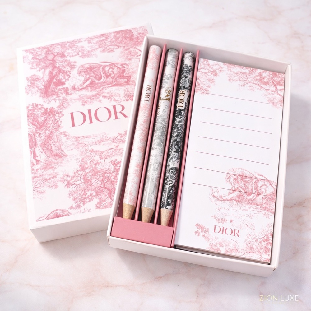 Rare limited edition Christian Dior stationery set